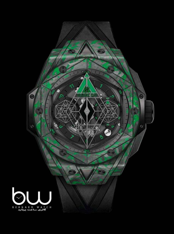 خرید ساعت هابلوت Bing bang sang bleu فروشگاه ساعت برنارد