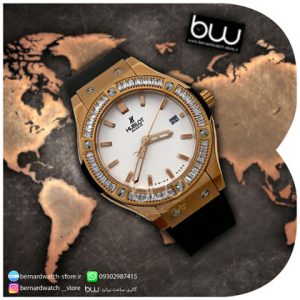 خرید ساعت مچی هابلوت زنانه نگین دار |HUBLOT ساعت برنارد
