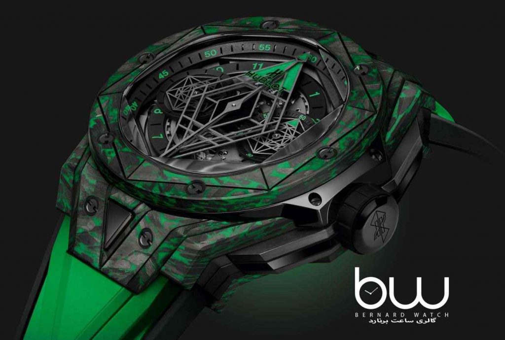 خرید ساعت هابلوت Bing bang sang bleu فروشگاه ساعت برنارد