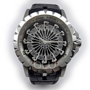 خرید ساعت راجر دابیوس مدل شوالیه نقراه یی| ROGER DUBUIS ساعت برنارد