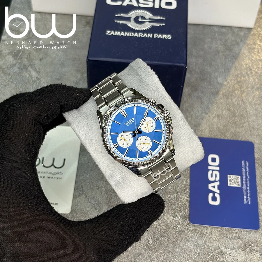 خرید ساعت مچی کاسیو مدل CASIO MTP-1375D-2A2V از گالری ساعت برنارد واچ
