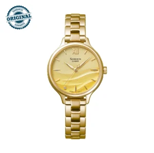 خرید ساعت مچی زنانه شین SHEEN کاسیو |CASIO SHE-4550G-9A گالری ساعت برنارد واچ