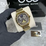 خرید ساعت مچی کارتیر مدل Cartier Skeleton Gold از فروشگاه ساعت برنارد