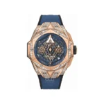 خرید ساعت مچی هابلوت مردانه مدل Hublot Big Bang Sang Bleu II King Gold Blue Pave از گالری ساعت برنارد