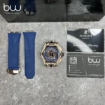 خرید ساعت مچی هابلوت مردانه مدل Hublot Big Bang Sang Bleu II King Gold Blue Pave از گالری ساعت برنارد