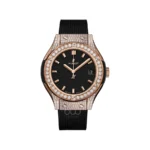 خرید ساعت مچی هابلوت زنانه مدل Hublot Classic Fusion King Gold Pave از فروشگاه ساعت برنارد