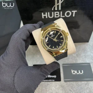 خرید ساعت مچی هابلوت مردانه مدل Hublot Classic Fusion Orlinski Gold از فروشگاه ساعت برنارد