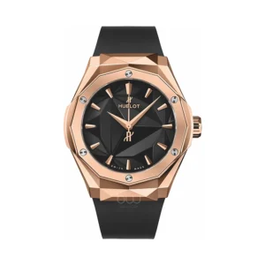 خرید ساعت مچی هابلوت مردانه مدل Hublot Classic Fusion Orlinski King Gold از فروشگاه ساعت برنارد