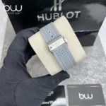 خرید ساعت مچی هابلوت مردانه مدل Hublot Square Bang Unico Titanium از فروشگاه ساعت برنارد