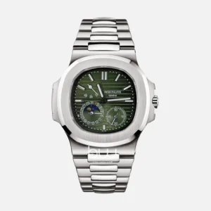 خرید ساعت مچی پتک فلیپ ناتیلوس|Patek Philippe Nautilus 5712 از ساعت برنارد واچ، خرید ساعت پتک فیلیپ ناتیلوس مدل پاور گیج | Patek Philippe Nautilus Moon Phases