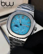 خرید ساعت مچی پتک فلیپ ناتیلوس|Patek Philippe Nautilus 5712 از ساعت برنارد واچ، خرید ساعت پتک فیلیپ ناتیلوس مدل پاور گیج | Patek Philippe Nautilus Moon Phases