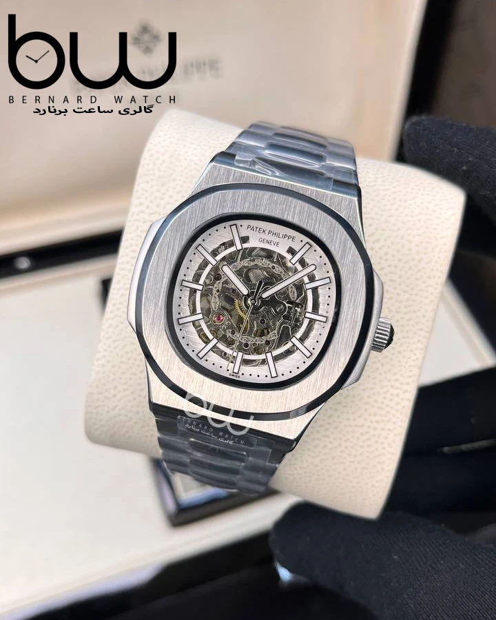 خرید ساعت مچی پتک فلیپ اسکلتون |Patek Philippe Nautilus Skeleton از ساعت برنارد واچ