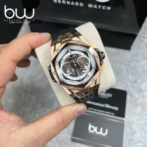 خرید ساعت مچی هابلوت مردانه مدل کینگ | Hublot Big Bang Unico Sang Bleu II King Gold از گالری ساعت برنارد