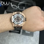 خرید ساعت مچی هابلوت مردانه مدل کینگ | Hublot Big Bang Unico Sang Bleu II King Gold از گالری ساعت برنارد