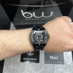 خرید ساعت مچی هابلوت مردانه مدل کینگ | Hublot Spirit of Big Bang Sang Bleu All Black از گالری ساعت برنارد