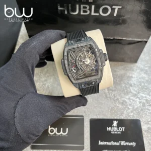 خرید ساعت مچی هابلوت مردانه مدل  Hublot spirit of big bang tourbillon carbon black از گالری ساعت برنارد