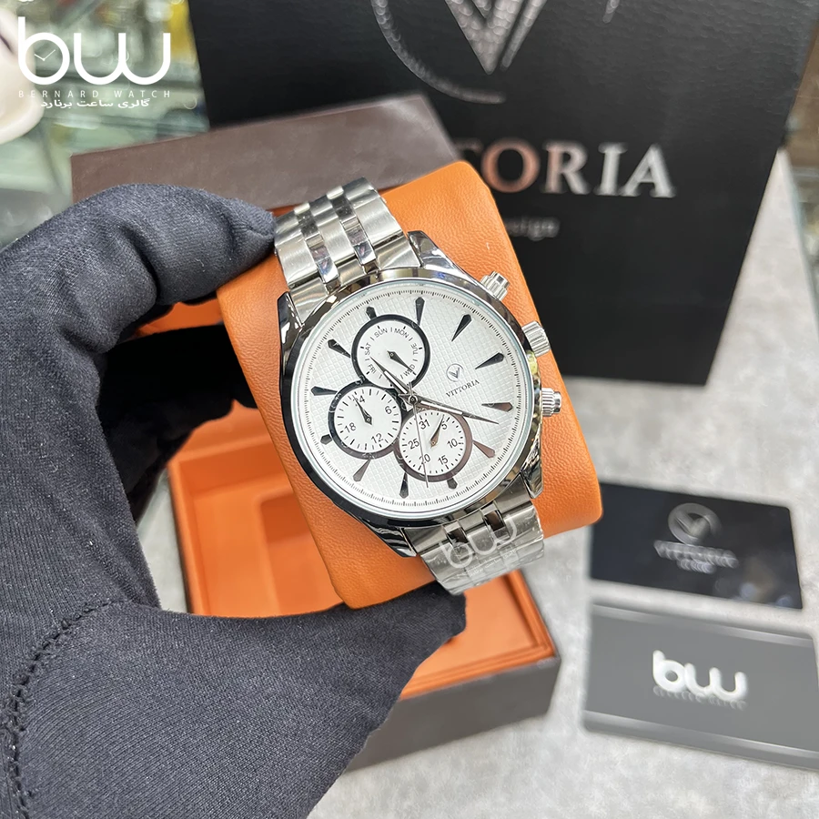 خرید ساعت مچی ویتوریا مردانه مدل Vittoria VT3228-1 از فروشگاه ساعت برنارد