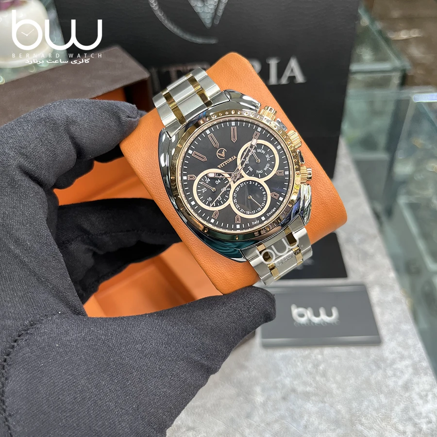 خرید ساعت مچی ویتوریا مردانه مدل Vittoria VT3350-1 از فروشگاه ساعت برنارد