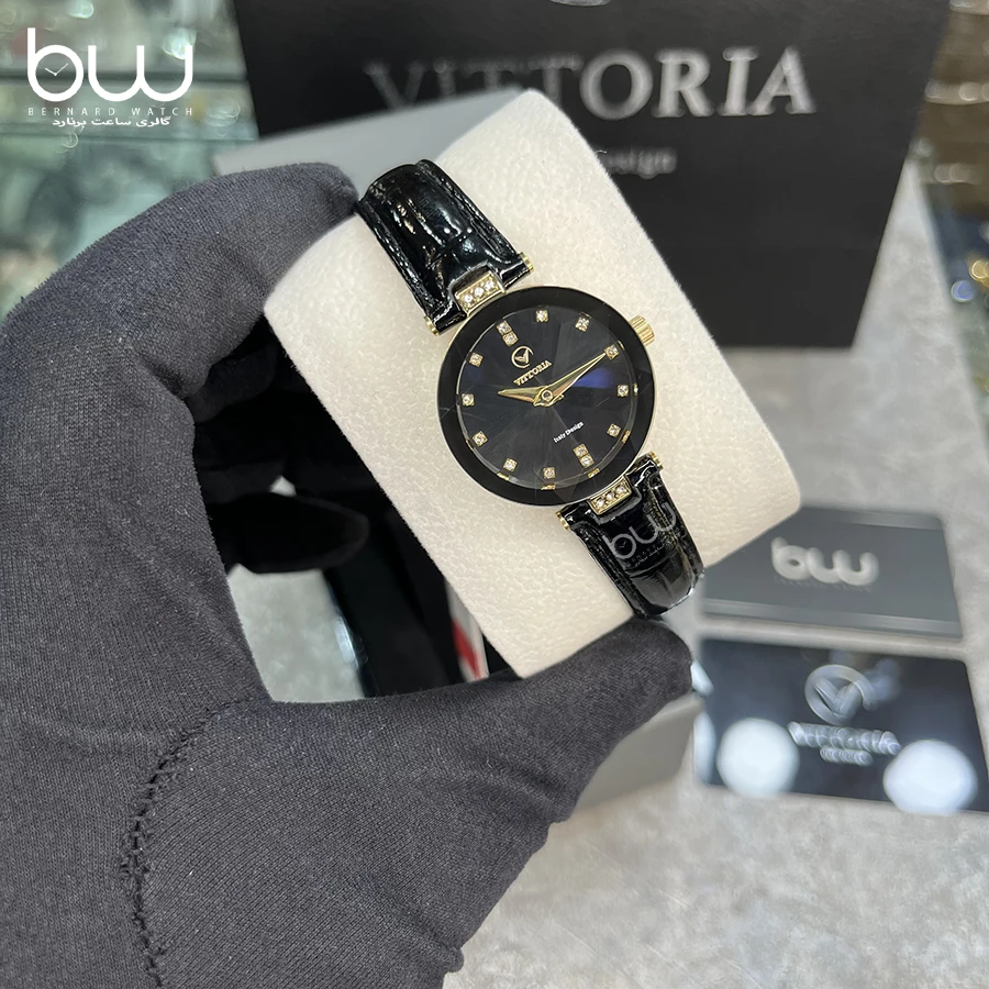 خرید ساعت مچی ویتوریا زنانه مدل Vittoria VT3454-1 از فروشگاه ساعت برنارد