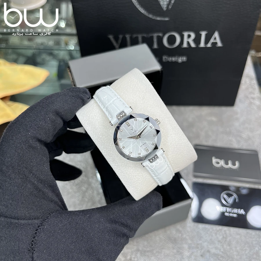 خرید ساعت مچی ویتوریا زنانه مدل Vittoria VT3454-2 از فروشگاه ساعت برنارد