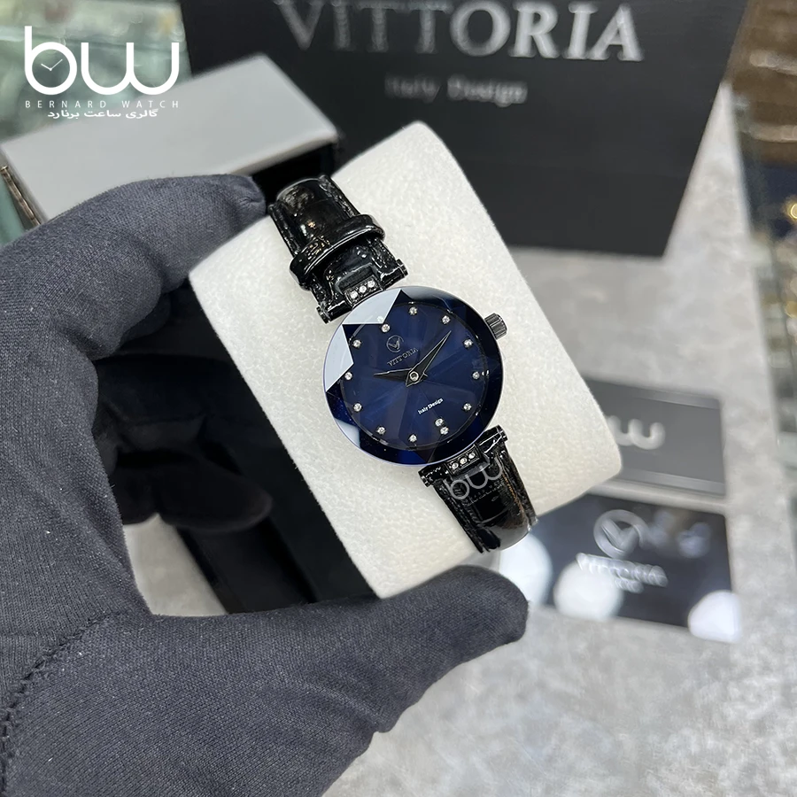 خرید ساعت مچی ویتوریا زنانه مدل Vittoria VT3454-5 از فروشگاه ساعت برنارد