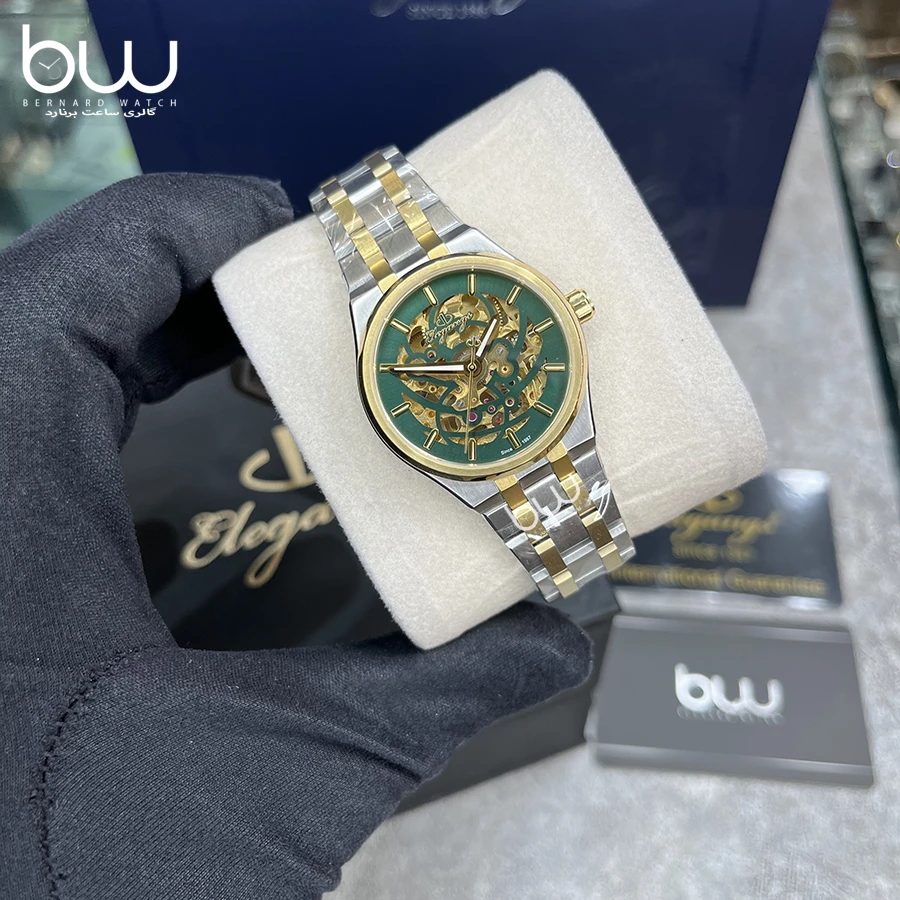خرید ساعت مچی الگنگس زنانه مدل Elegangs SA8276-807 از گالری ساعت برنارد