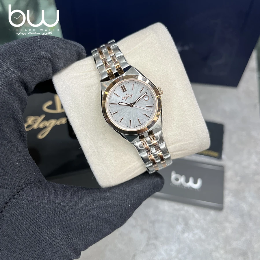 خرید ساعت مچی الگنگس زنانه مدل Elegangs SP8265-109 از گالری ساعت برنارد