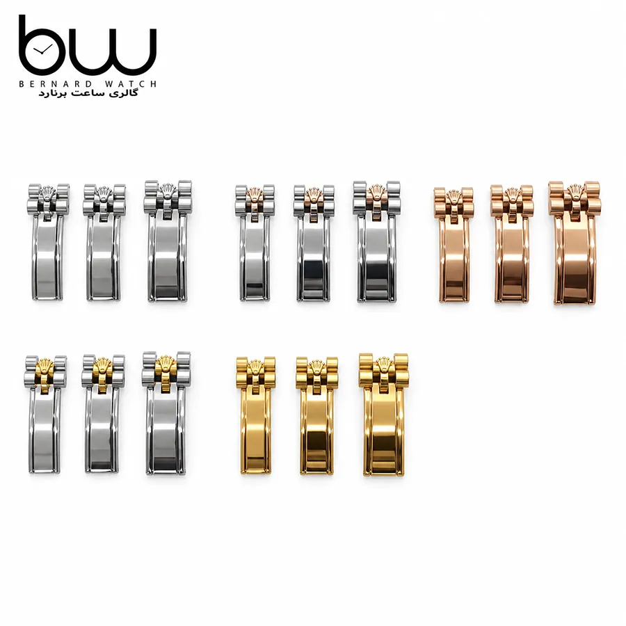 Bernard Watch Rolex Clasp Collection خرید قفل ساعت مچی رولکس دیجاست Rolex Dayjust از گالری ساعت برنارد