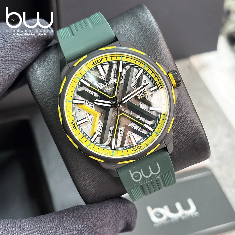 8833-2-1 خرید ساعت مچی لاکسمی مردانه مدل LAXMI 8833-2 از ساعت برنارد