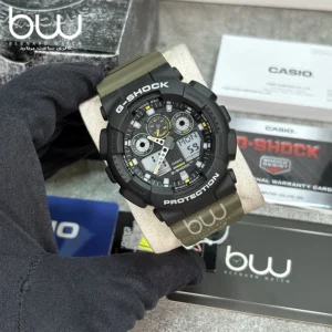 خرید ساعت مچی جی شاک G-SHOCK کاسیو مدل CASIO GA-100TU-1A3 از گالری ساعت برنارد واچ