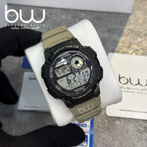 خرید ساعت مچی کاسیو مدل CASIO AE-1000W-5A اصل از گالری ساعت برنارد واچ