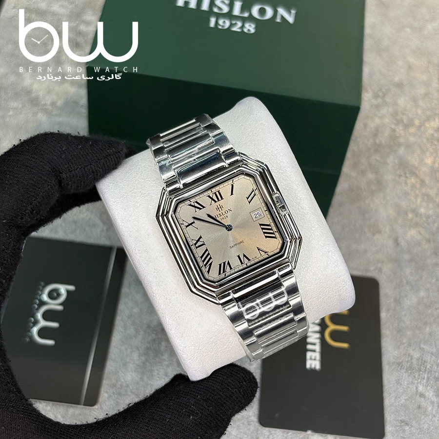 خرید ساعت مچی مردانه هیسلون مدل Hislon-CL170S-07SB از گالری ساعت برنارد