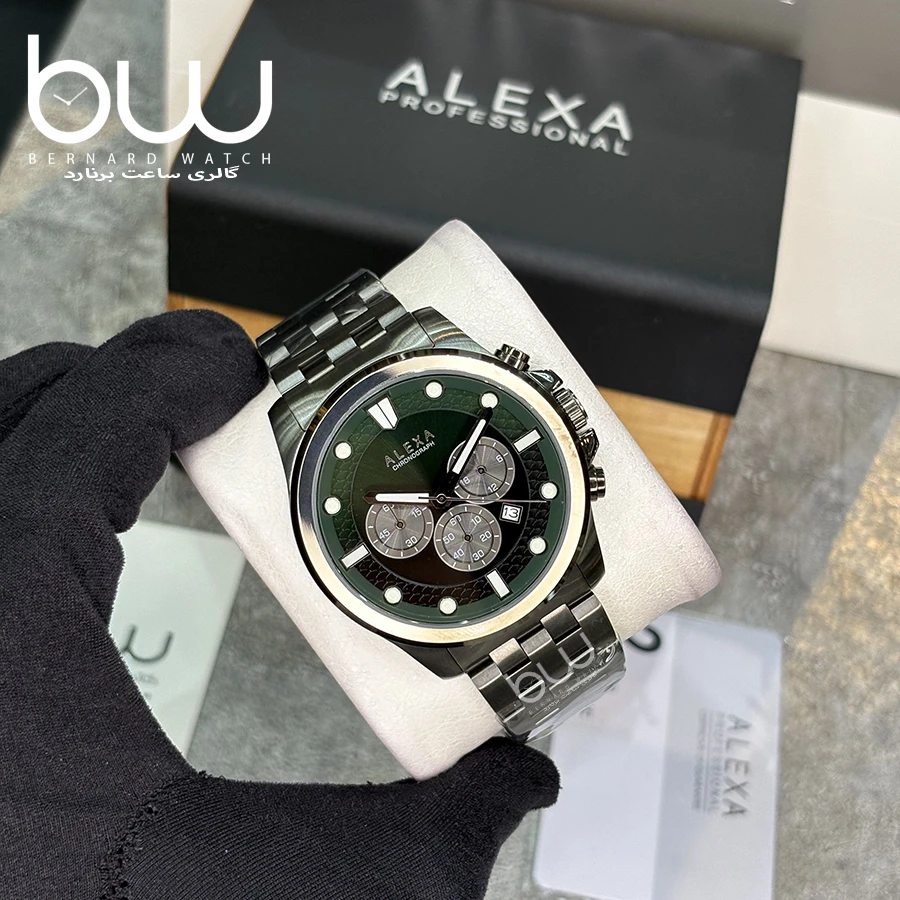 خرید ساعت مچی الکسا مردانه مدل ALEXA A0117A از فروشگاه ساعت برنارد