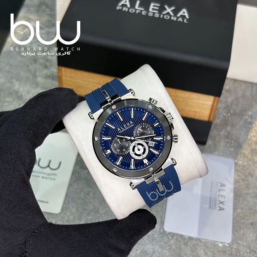 خرید ساعت مچی الکسا مردانه مدل ALEXA A3004B از فروشگاه ساعت برنارد