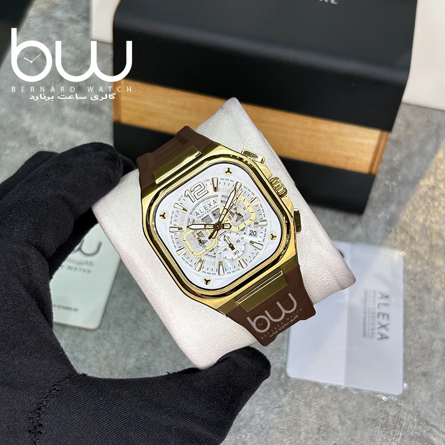 خرید ساعت مچی الکسا مردانه مدل ALEXA A3007D از فروشگاه ساعت برنارد
