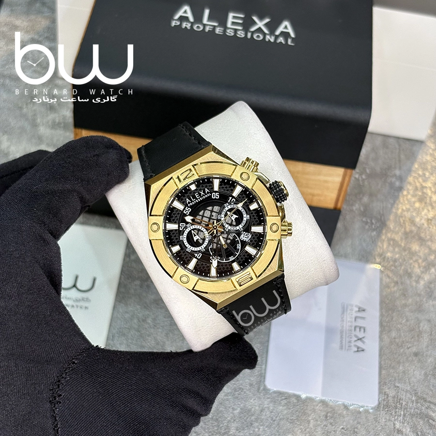 خرید ساعت مچی الکسا مردانه مدل ALEXA A3008B از فروشگاه ساعت برنارد