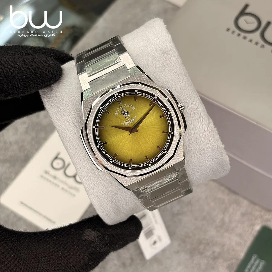 خرید ساعت مچی مردانه پولو رالف لارن مدل POLO RALPH LAUREN GLUB PR10021-05 از گالری ساعت برنارد واچ