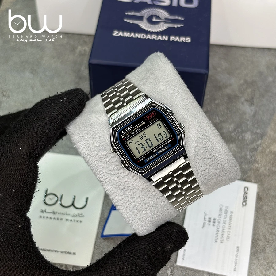 خرید ساعت مچی کاسیو مدل CASIO A159WA-N1 از گالری ساعت برنارد واچ