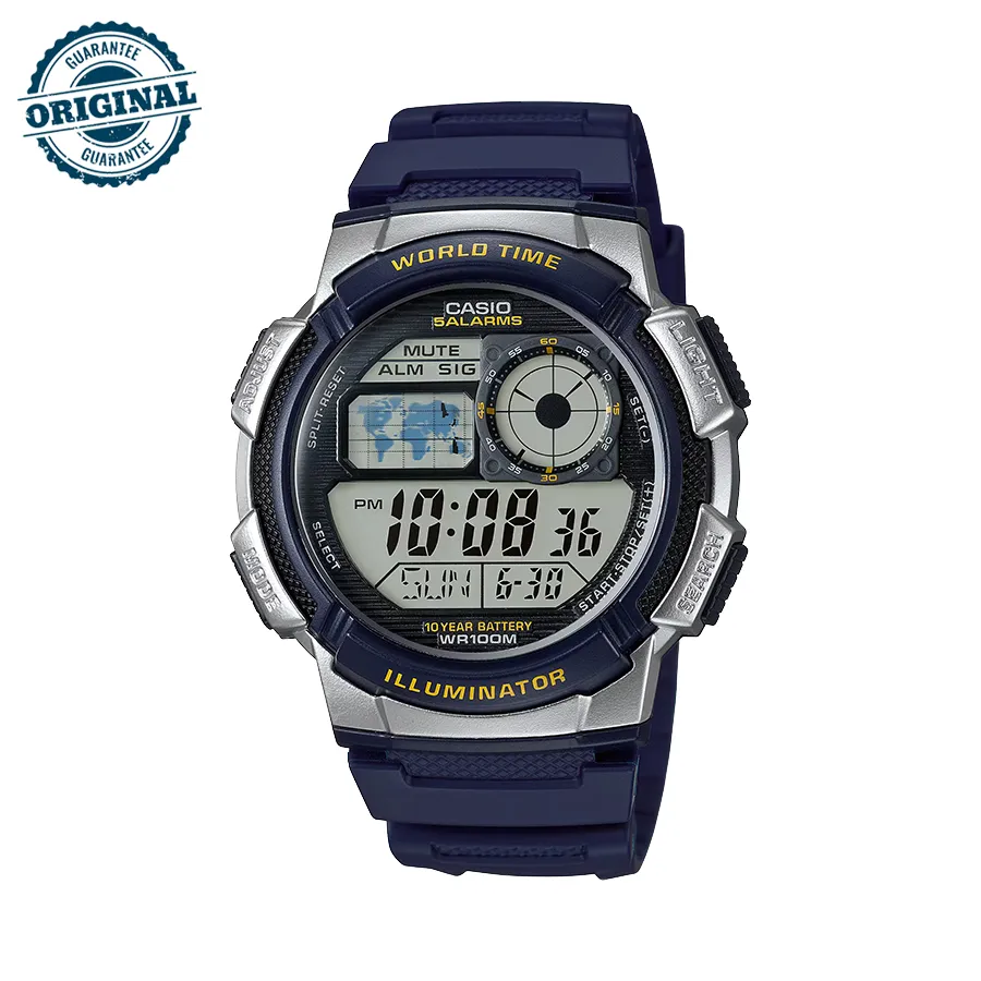 خرید ساعت مچی کاسیو مدل CASIO AE-1000W-2A اصل از گالری ساعت برنارد واچ