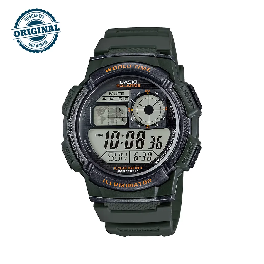 خرید ساعت مچی کاسیو مدل CASIO AE-1000W-3A اصل از گالری ساعت برنارد واچ