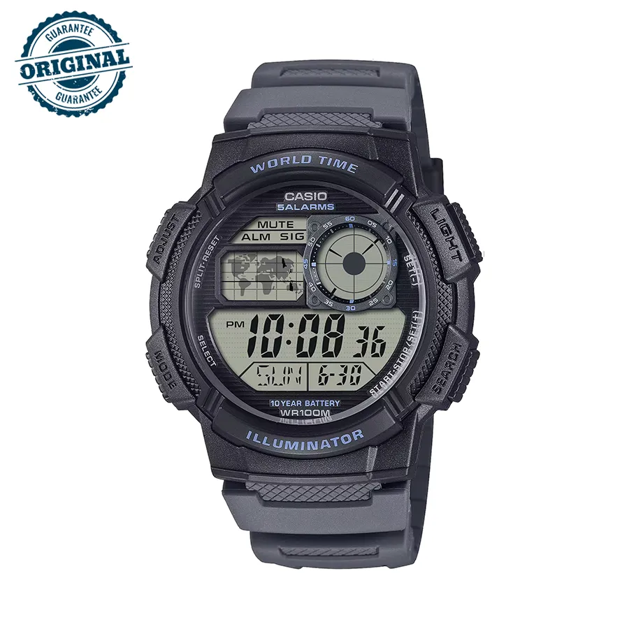 خرید ساعت مچی کاسیو مدل CASIO AE-1000W-8A اصل از گالری ساعت برنارد واچ