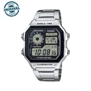 خرید ساعت مچی کاسیو مدل CASIO AE-1200WHD-1A از گالری ساعت برنارد واچ