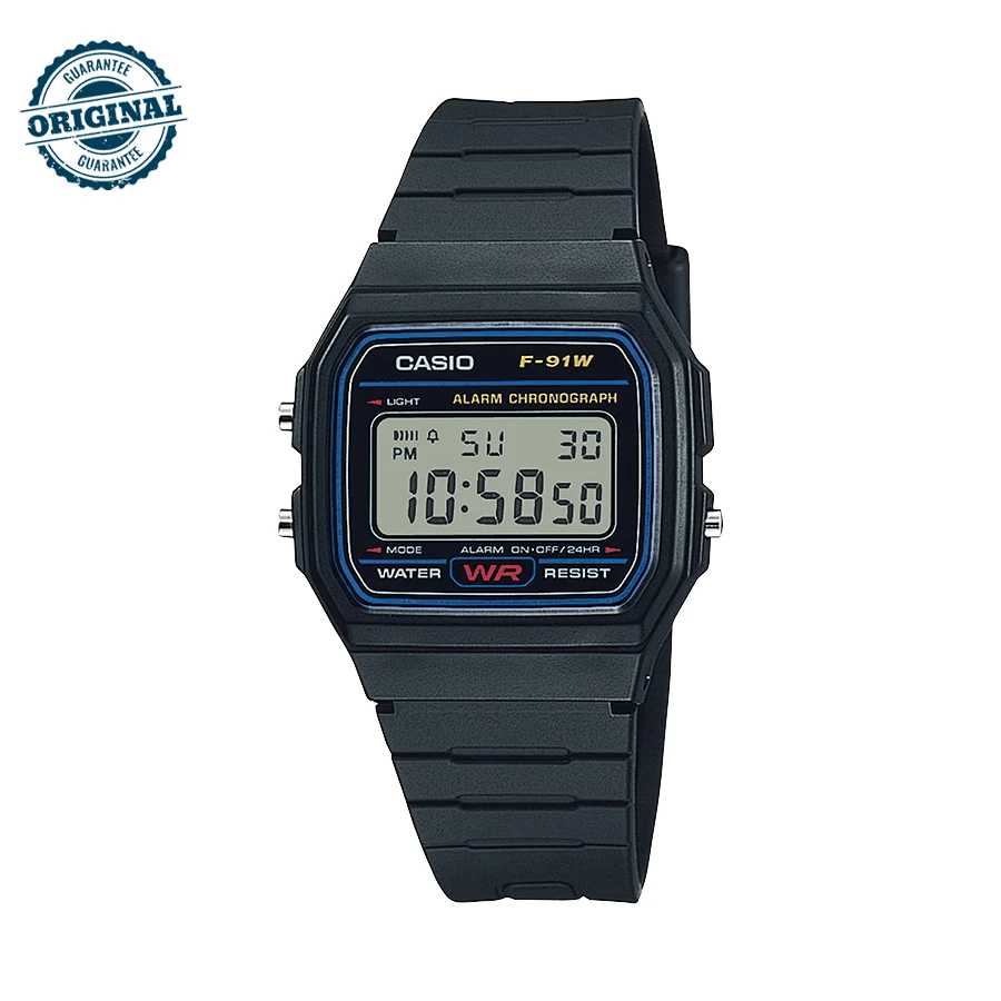 خرید ساعت مچی کاسیو مدل CASIO F-91W-1 از گالری ساعت برنارد واچ