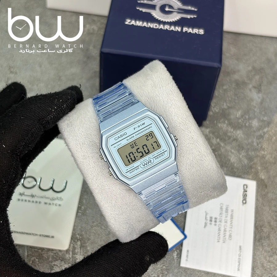 خرید ساعت مچی کاسیو مدل CASIO F-91WS-2 از گالری ساعت برنارد واچ