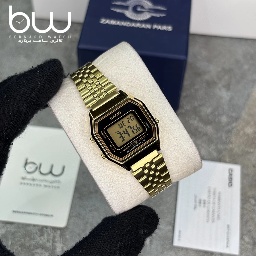 خرید ساعت مچی کاسیو مدل CASIO LA680WGA-1D از گالری ساعت برنارد واچ