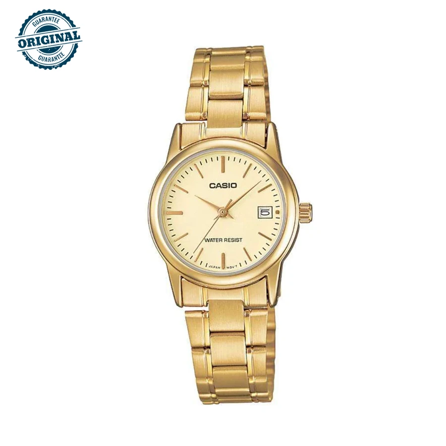 خرید ساعت مچی کاسیو مدل CASIO LTP-V002G-9A از گالری ساعت برنارد واچ