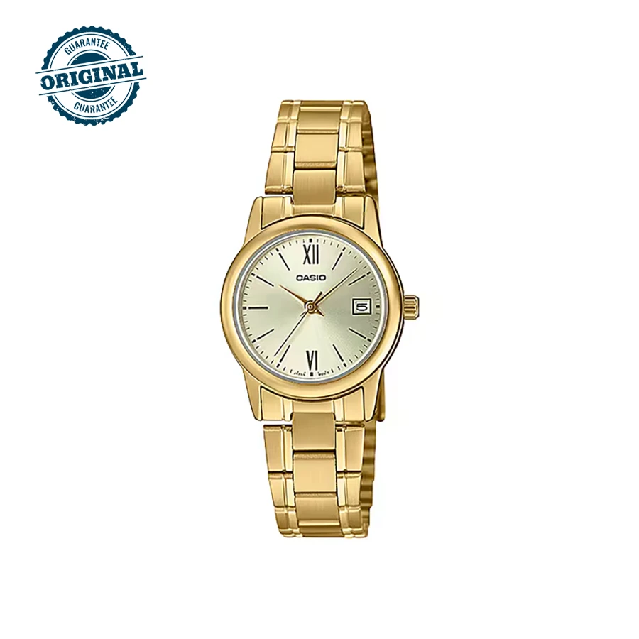 خرید ساعت مچی کاسیو مدل CASIO LTP-V002G-9B3 از گالری ساعت برنارد واچ