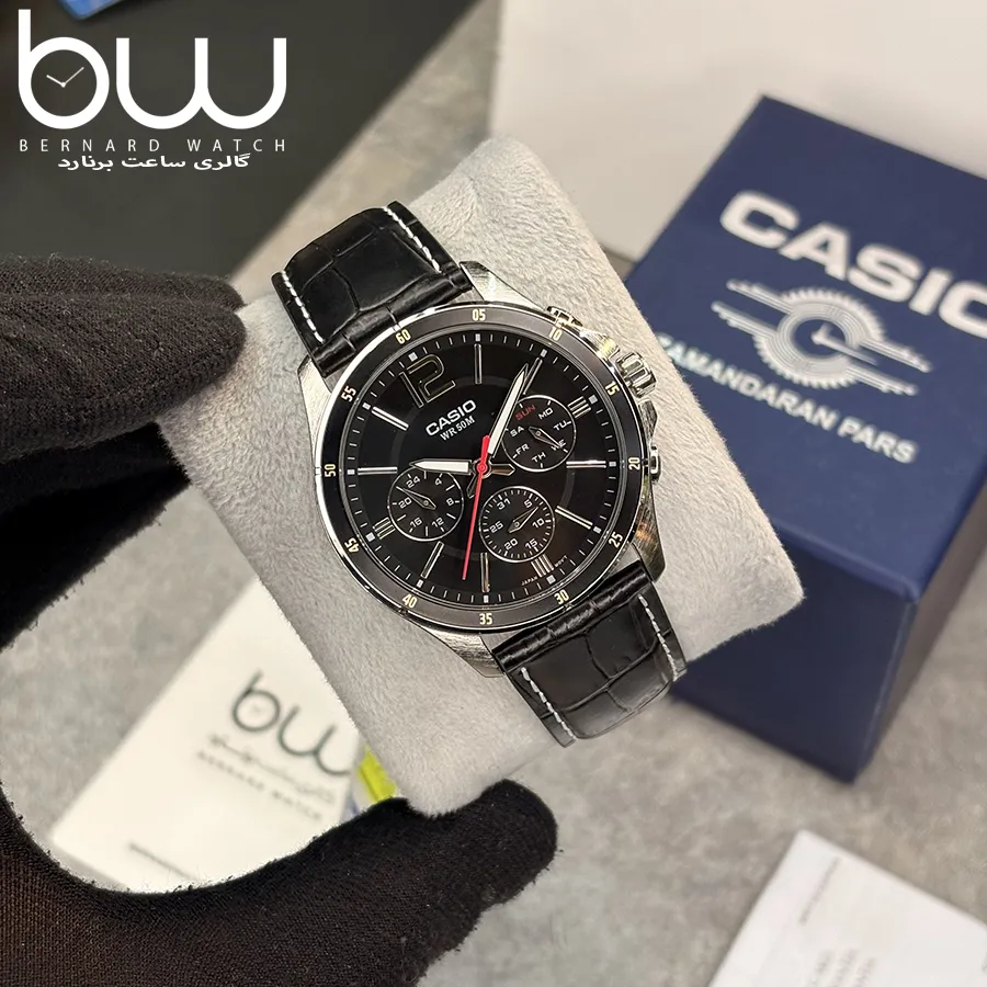 خرید ساعت مچی کاسیو مدل CASIO MTP-1374L-1AV از گالری ساعت برنارد واچ