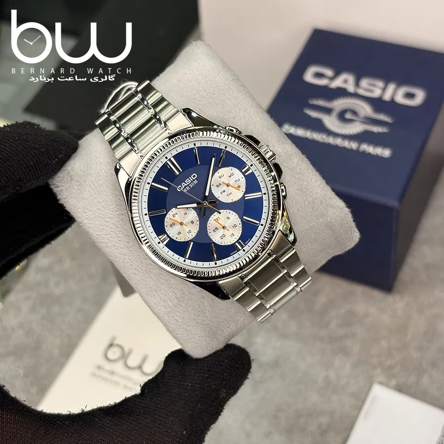 خرید ساعت مچی کاسیو مدل CASIO MTP-1375D-2A1V از گالری ساعت برنارد واچ