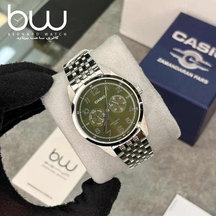 خرید ساعت مچی کاسیو مدل CASIO MTP-E340D-3AV از گالری ساعت برنارد واچ